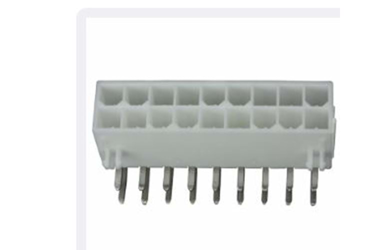 CONN HEADER 18POS 4.2MM R/A TIN THT