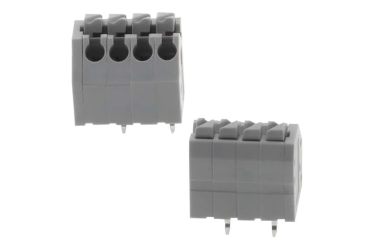 KLM TERM BLK.3.50MM 4P PCB TYPE GRAY GAOSONG THT