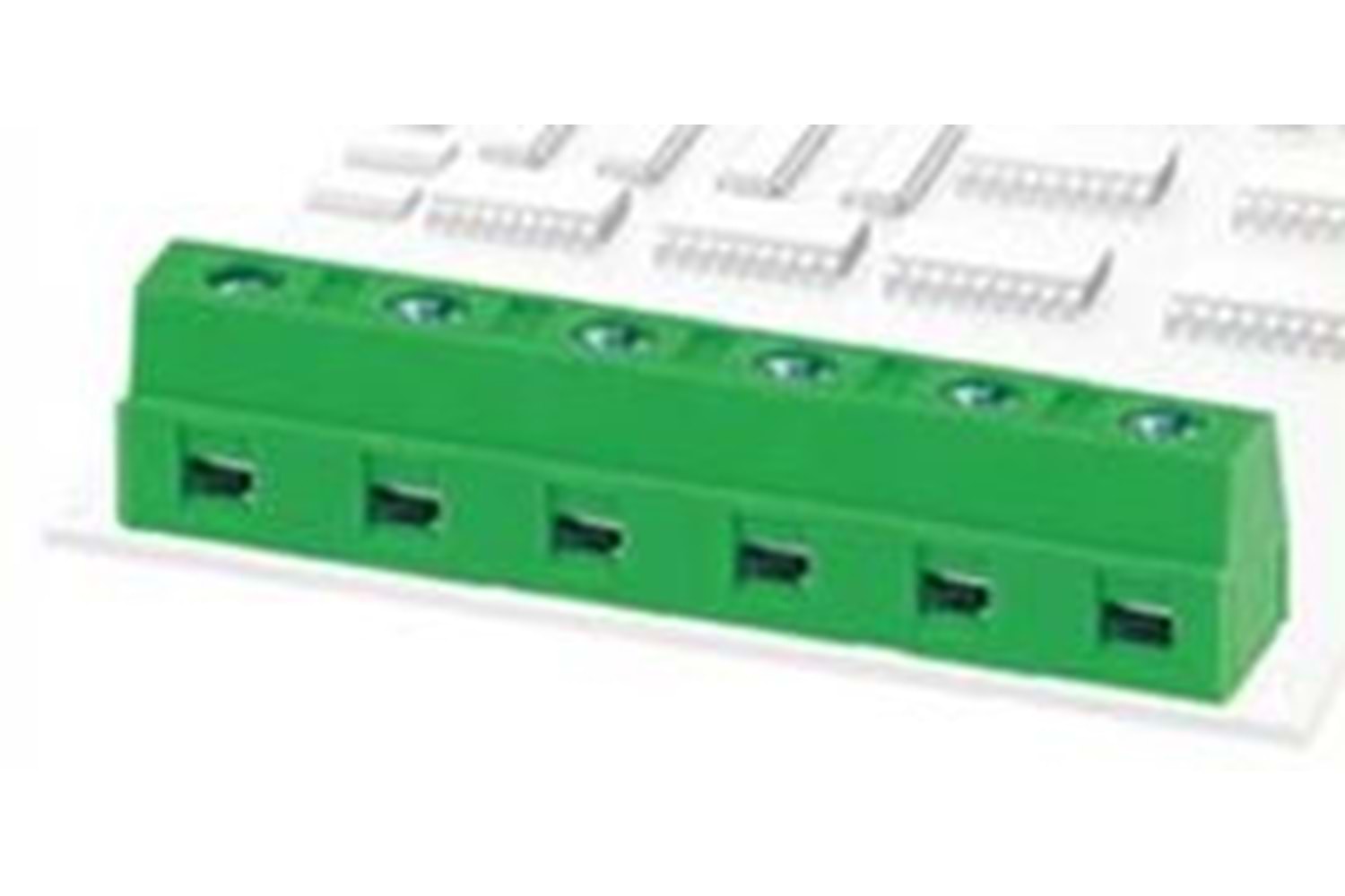 TERM 2P 7.62MM CLOSED MALE THT