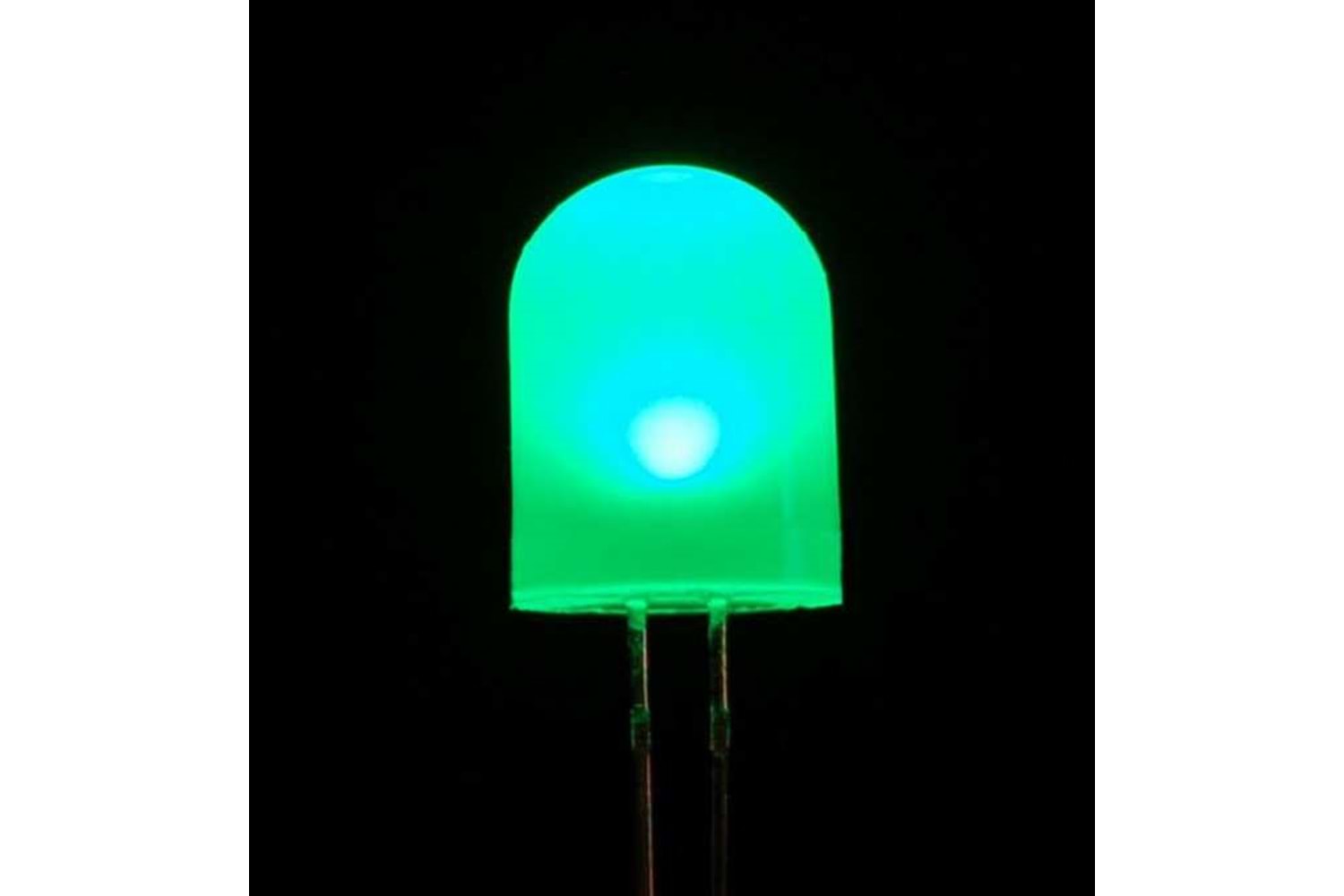 LED 3MM GREEN DIFFUSED 4.0~18.0 mcd SB THT