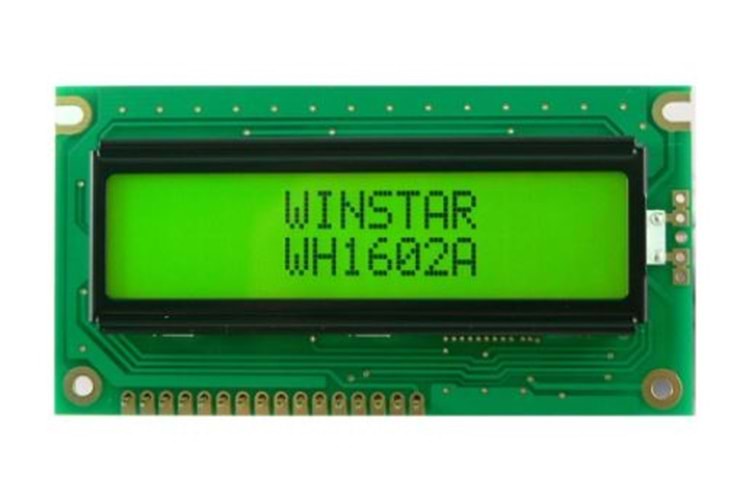 LCD COG CHAR 2X16 TRANSFL THT