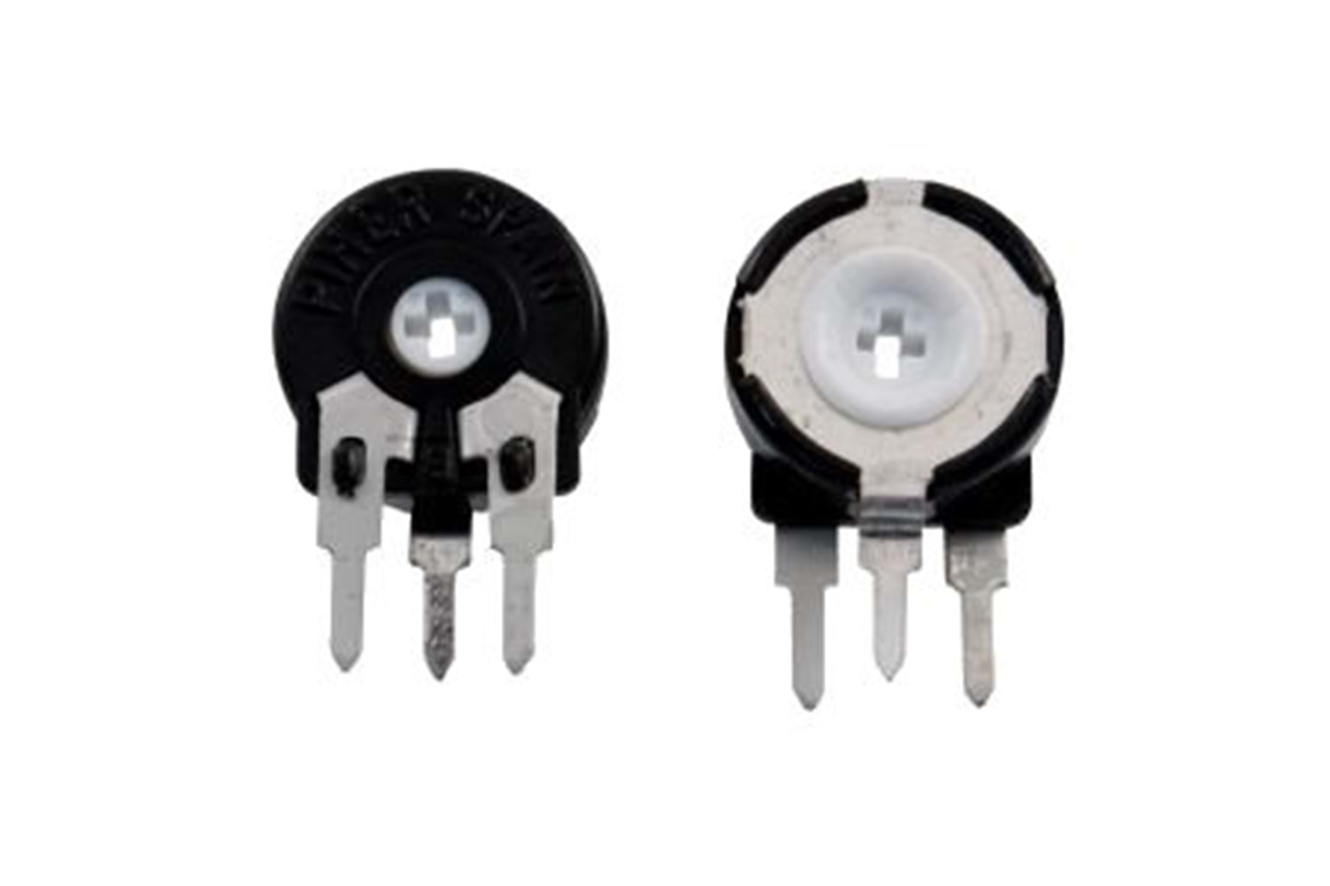 TRIM CARBON V 5mm 10K ±20% CROSS THT