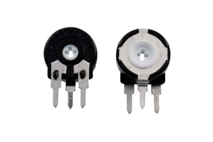 TRIM CARBON V 5mm 10K ±20% CROSS THT
