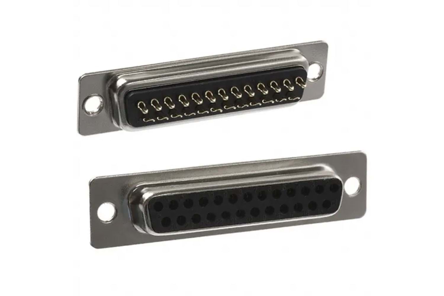 CONN 25 PIN D-SUB RCPT PNL MNT