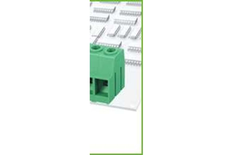 TERM 1P 7.62MM 3 BOY PCB TYPE GREEN THT