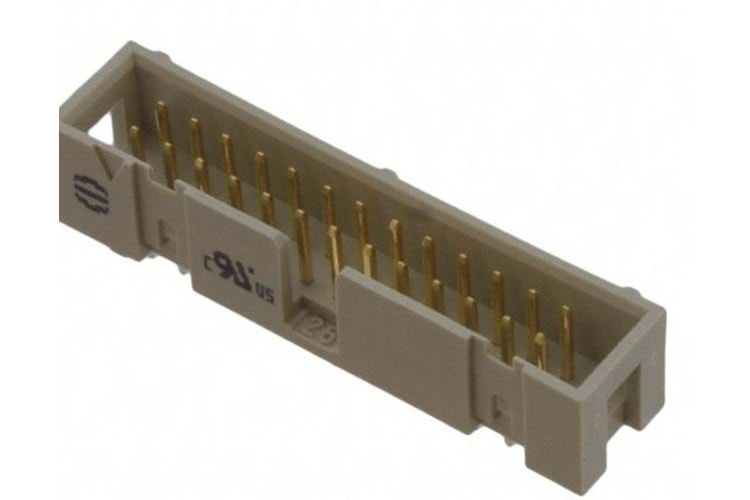 CONN HEADER VERT 26POS 2.54MM THT