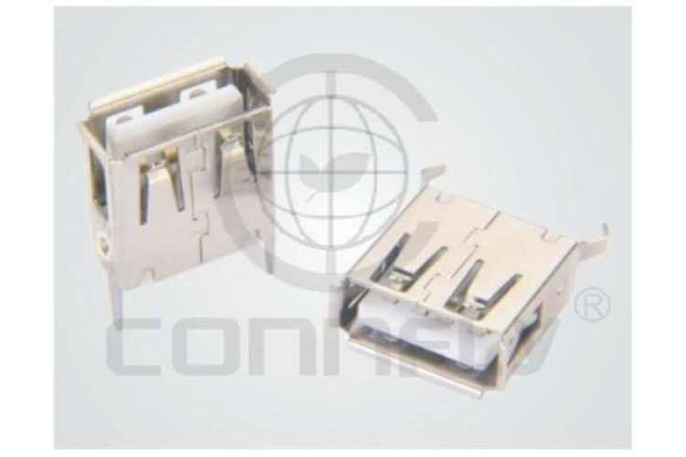 CONN USB A V/T TYPE 180C CONNFLY DS1095-10-WNS0 THT