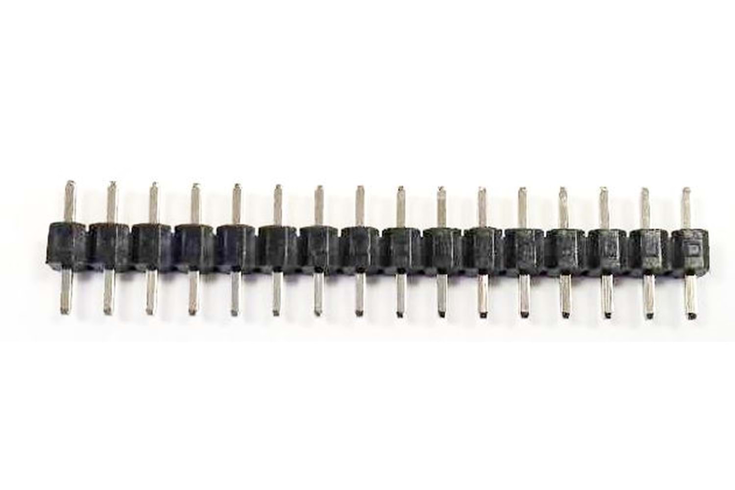 HEADER 1x16 2.54mm 180* GOLD MALE THT
