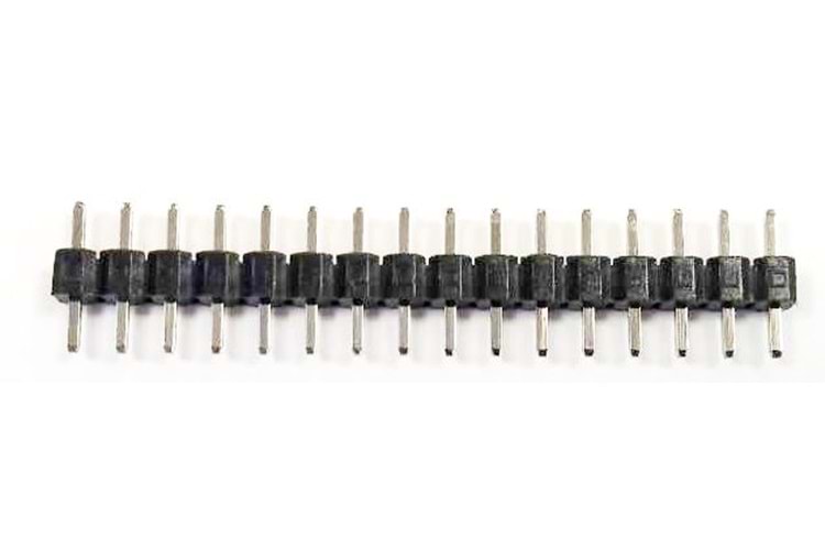 HEADER 1x16 2.54mm 180* GOLD MALE THT