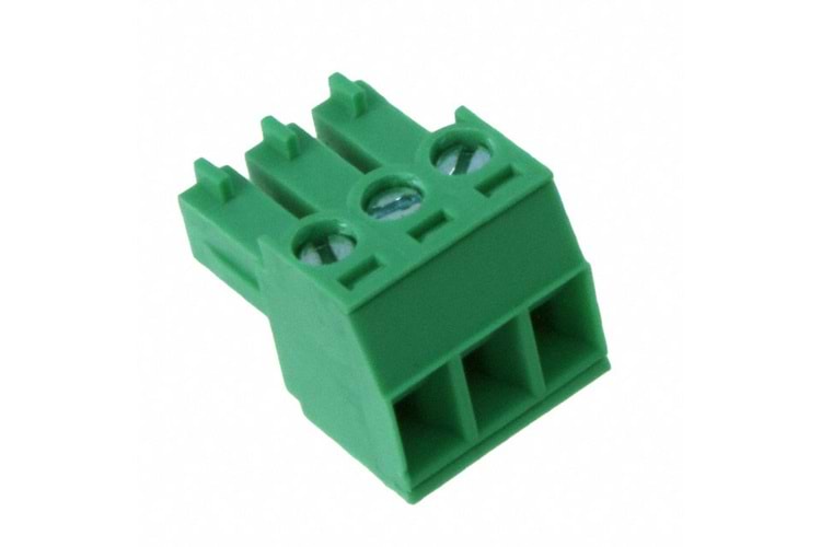 TERM BLOCK PLUG 3P STR 3.81MM MALE