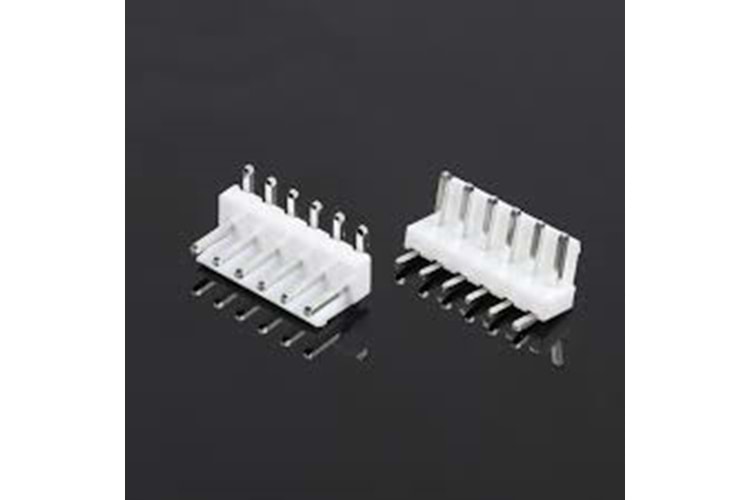CONN 8P 3mm 90° FEMALE BLACK THT