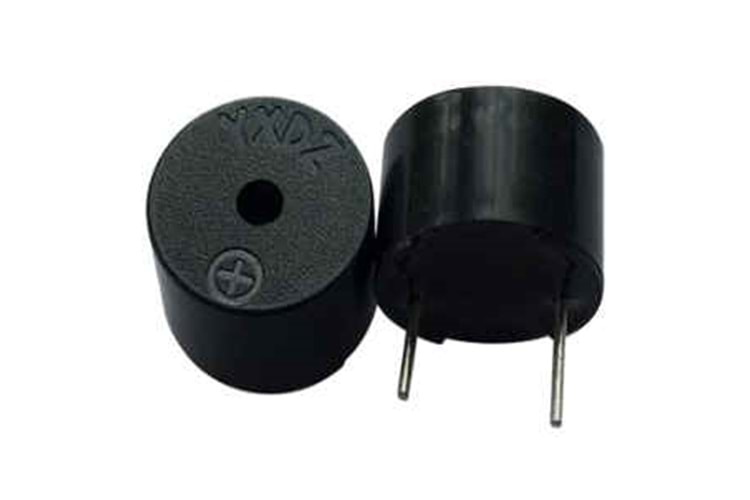 BUZZER DEVRELI 12MM 3V 2700+300Hz H:7,5MM THT