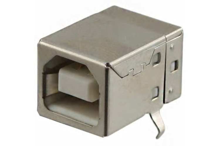 CONN RCPT TYPEB 4POS R/A THT