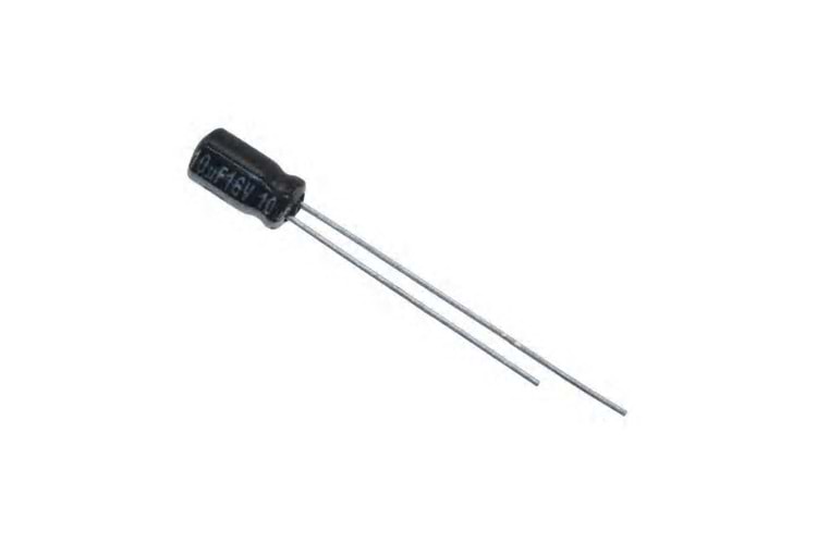 CAP EL 10UF 20% 7X5mm 35V RADIAL THT