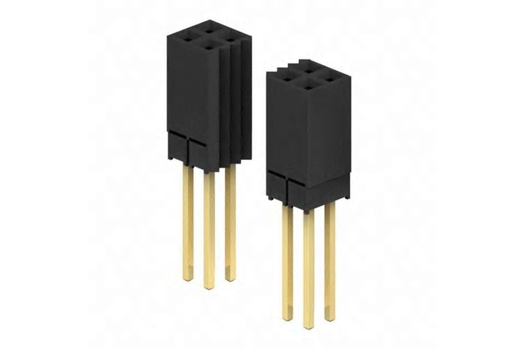 CONN SOCKET 40POS 0.1 GOLD PCB THT