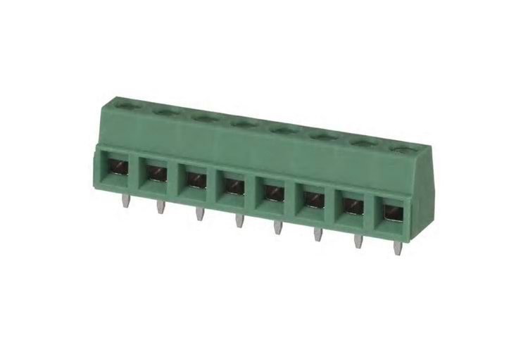 TERM 8P 5.00MM 1 BOY GREEN PCB TYPE THT