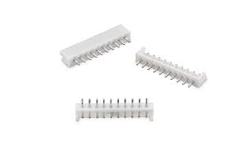 CONN 2P 2.50MM 180° WHITE MALE THT