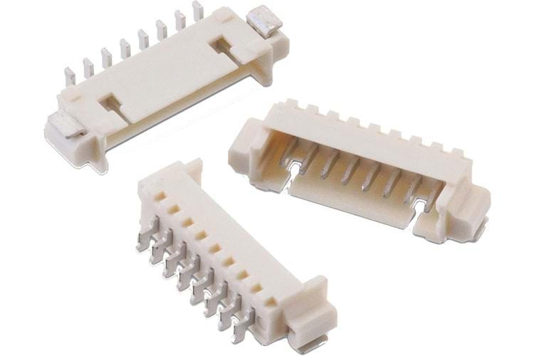 CONN 12P 1.25mm 180° SMD MALE