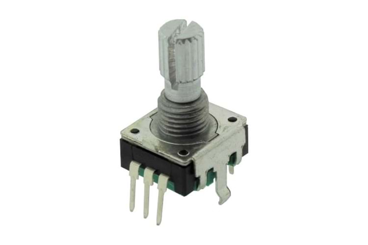 TRİM ENCODER ROT ARY MECHANICAL 12PPR BOTTOM SCREW THT