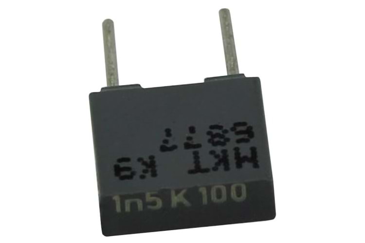 CAP POLY 1n5 100VDC 5MM 10% THT