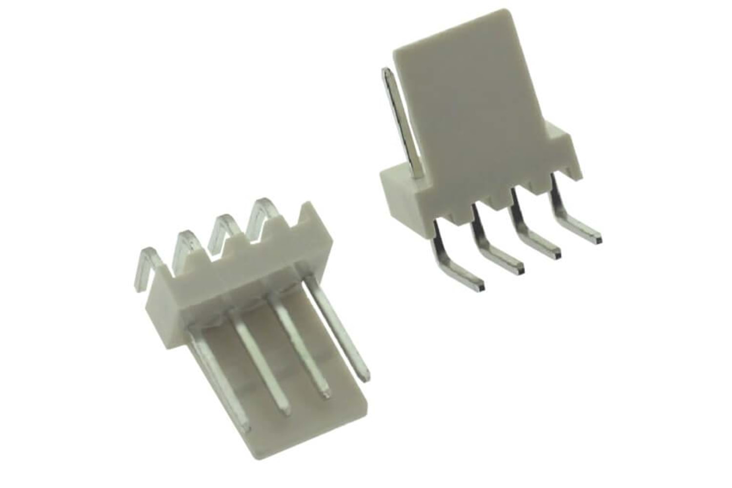 CONN 4P 2.54MM 90* MALE THT