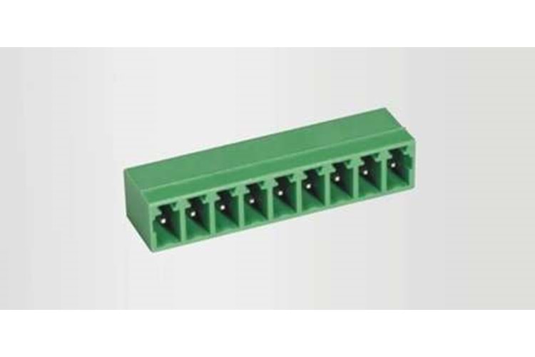 KLM CLOSED 8P 3.50MM 90° GREEN MALE THT