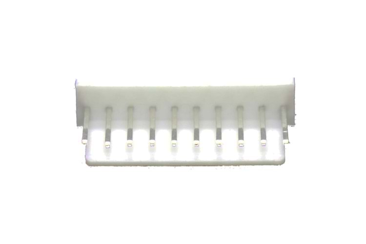 CONN 10P 2.54mm 180C MALE THT
