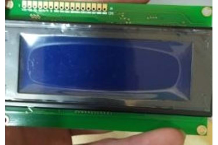 DİSPLAY LCD MOD 20X4 98X60X13,6MM BLUE THT