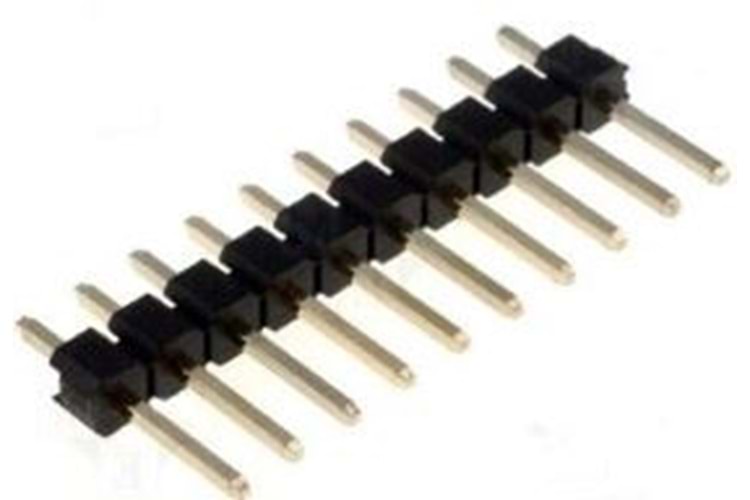 HEADER 1x5 2.54MM 15MM 180* MALE THT