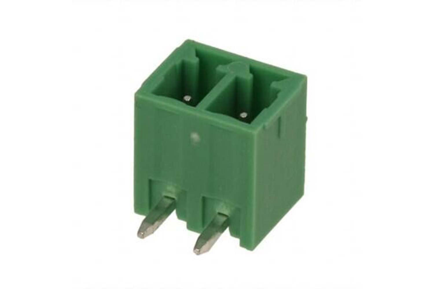 TERM 2P 3.81MM 90* CLOSED MALE THT