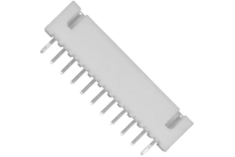 CONN 3P 3.96MM 180* WHITE MALE THT