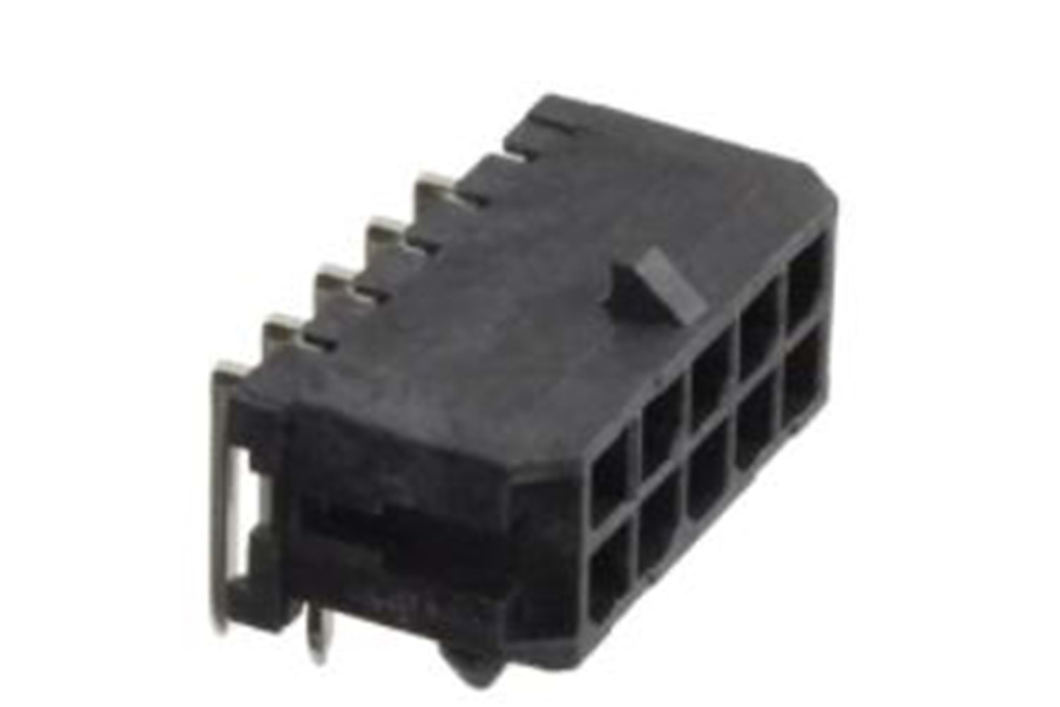 CONN 10P 3MM 90* THT