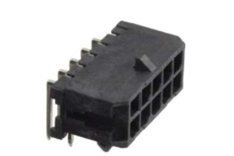 CONN 10P 3MM 90* THT
