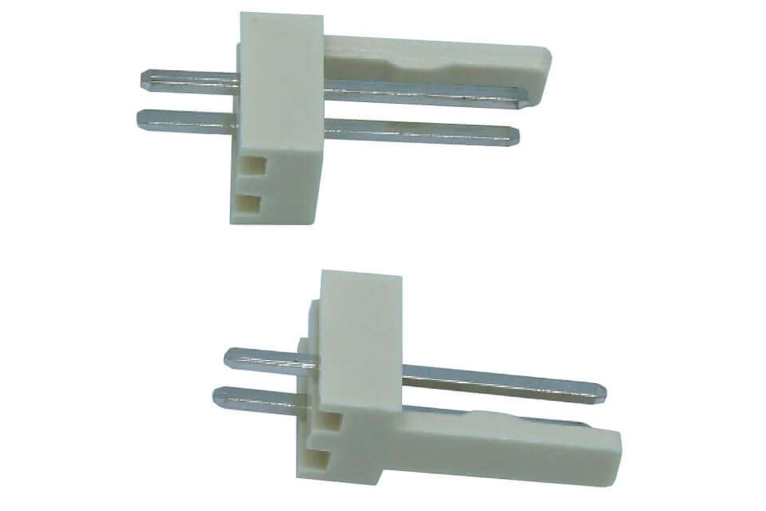CONN 2P 2.54MM 180* MALE THT