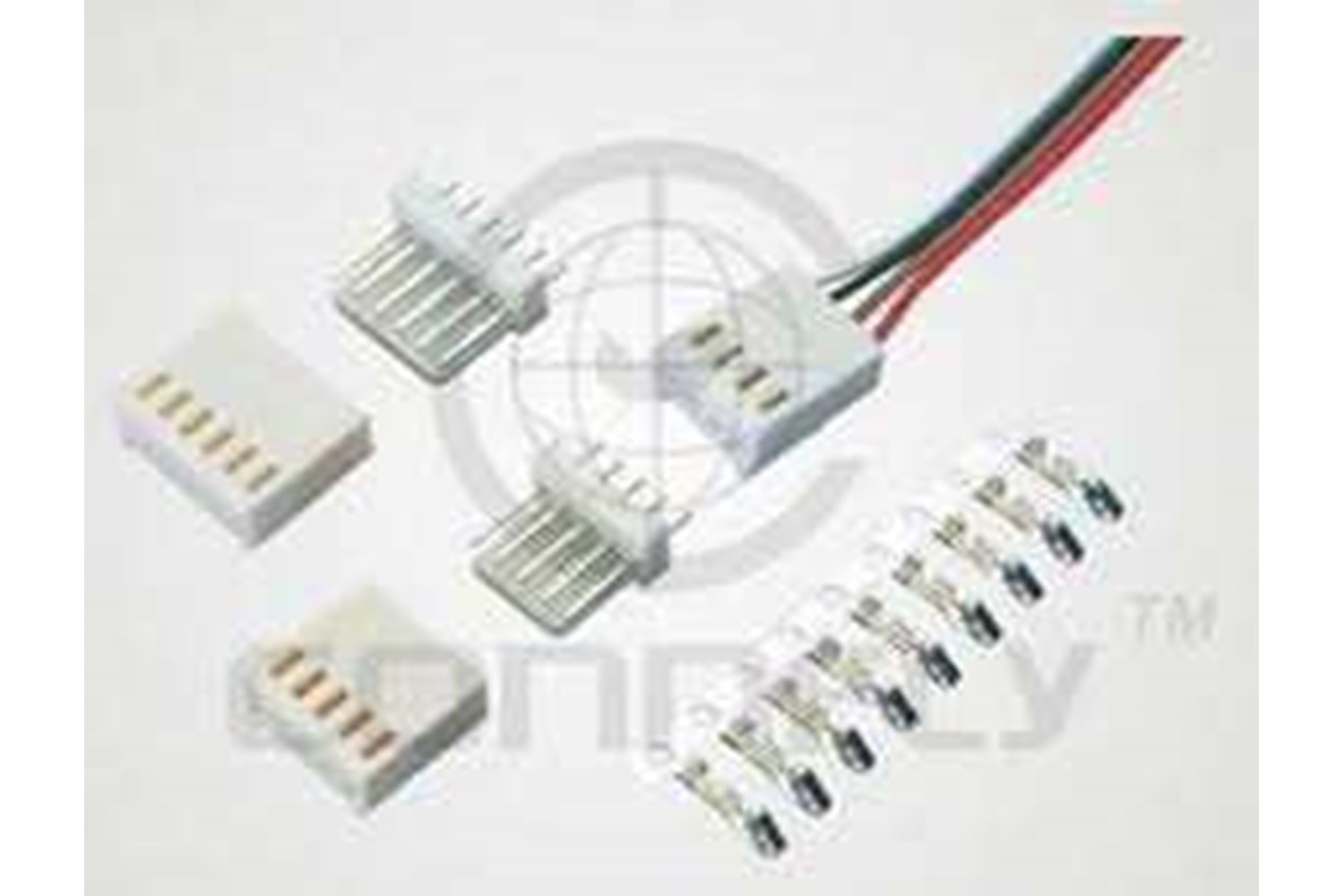CONN 2.54MM 8P 180* MALE THT