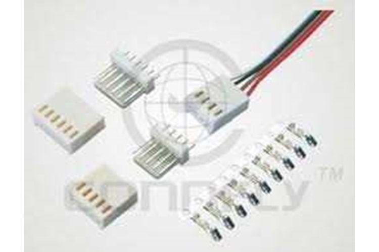 CONN 2.54MM 8P 180* MALE THT