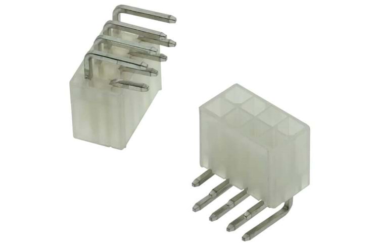 CONN 8P 4.20MM 90* MALE THT