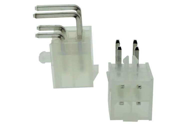 CONN 4P 4.20MM 90* MALE THT