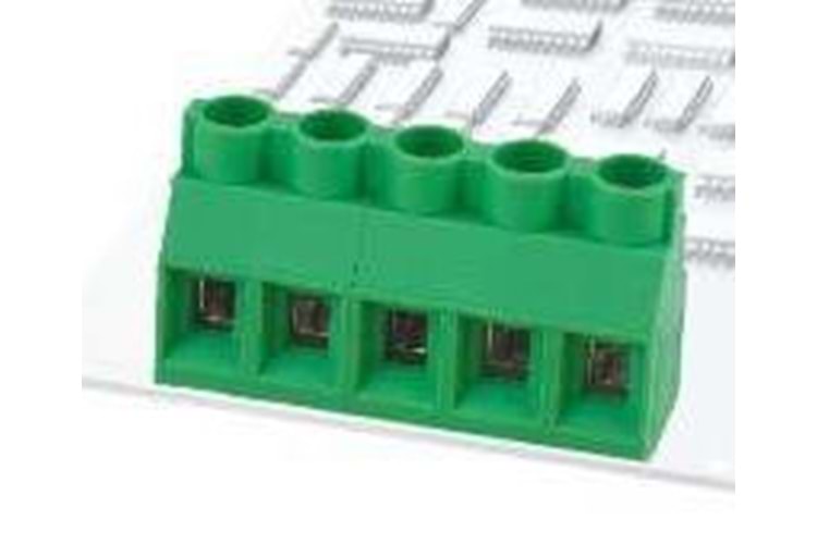 TERM 2P 7.62MM PCB TYPE GRAY THT