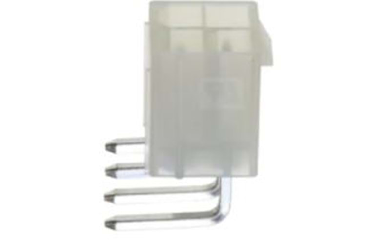 CONN 4P 2x2 4.20mm 90* MALE THT