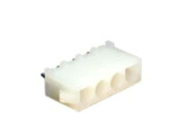 CONN HEADER VERT 4P 6.35MM THT