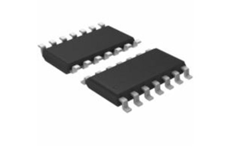 ENTEGRE IC GATE NAND 4CH 2-INP 14SOIC SMD