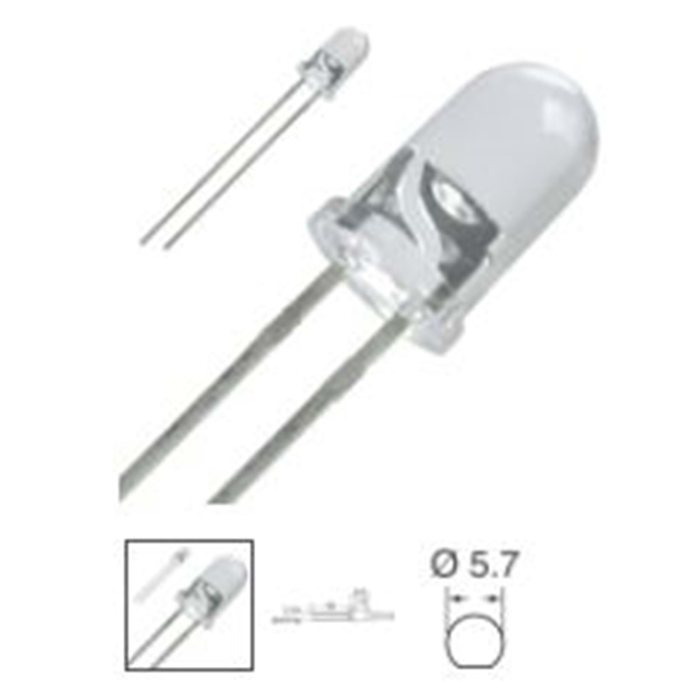 LED INFRARED 860NM 100MA RADIAL THT