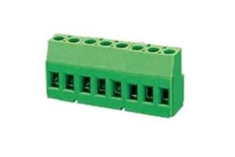 TERM.BLK.5.08MM 2P PCB TYPE 2 BOY GREEN THT