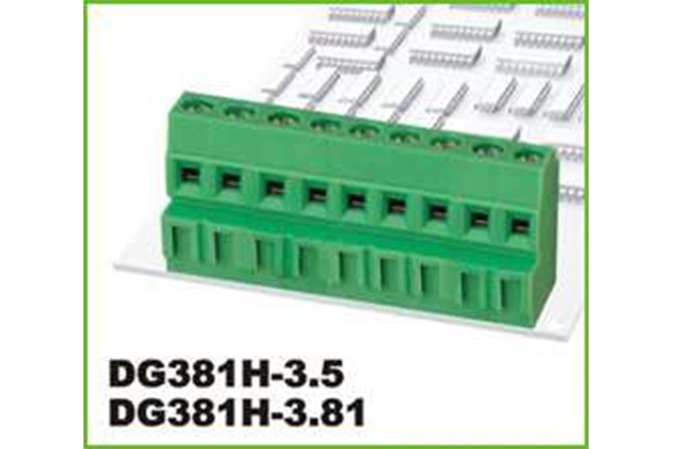 TERM.BLK.3.81MM 3P PCB TYPE GREEN THT