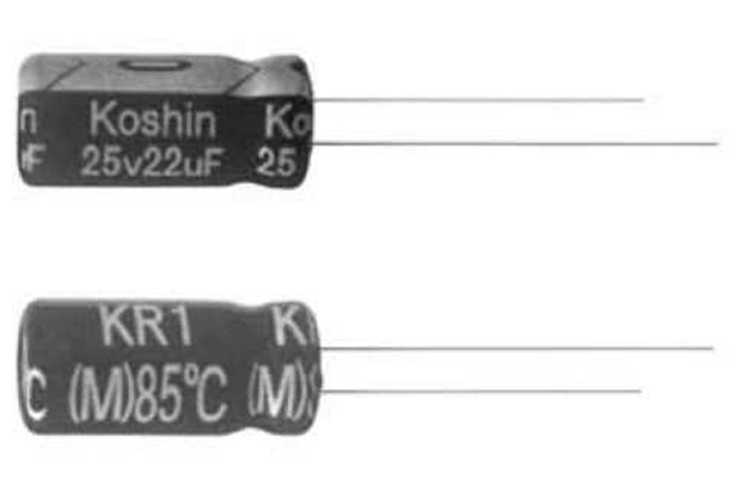 CAP.EL.10uF 50V 5x11 2.5MM 85C THT