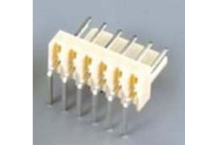CONN 5P 2.54MM 90C MALE THT