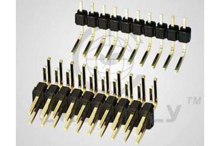PIN HEADER 5PIN(1x5) 2.54mm 90* THT