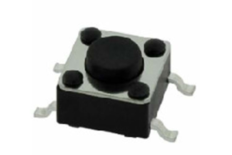 SWITCH TACT 6x6MM 4.3MM 160gf SMD