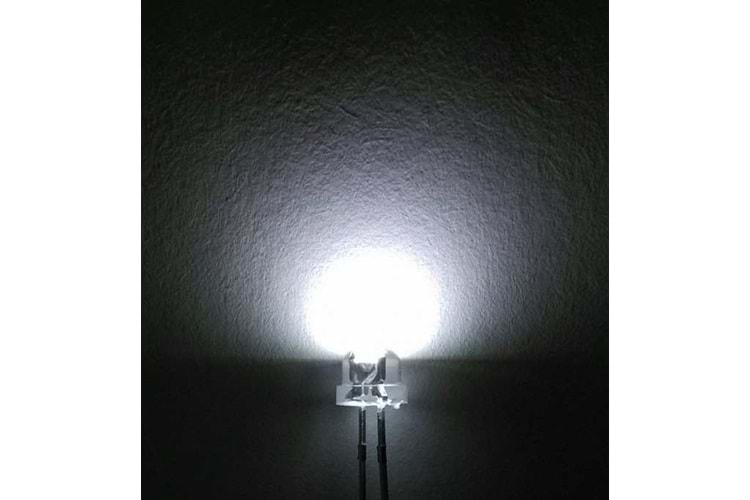 LED 5MM WHITE WATER CLEAR THT